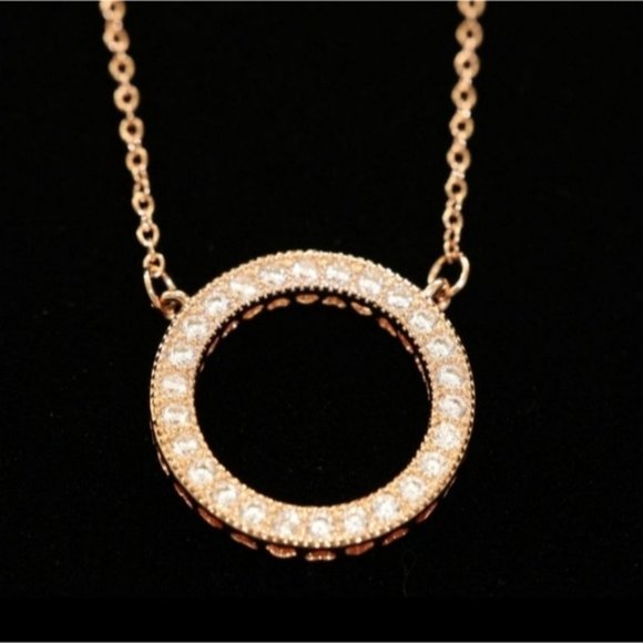 NEW Pandora Circle of Sparkle Necklace - Picture 7 of 8